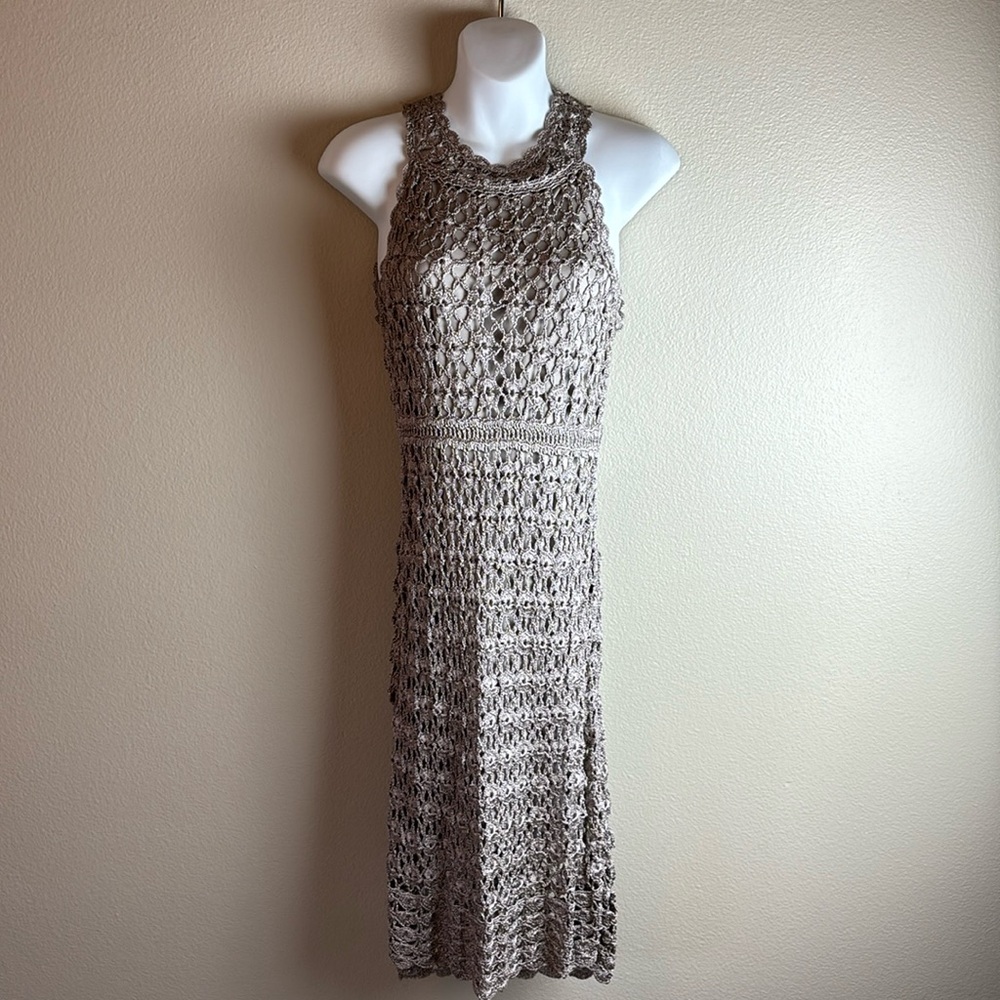 INC Women’s Crochet Sleeveless Dress Size Medium